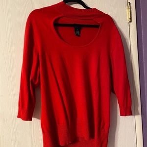 Vintage Torrid Cutout Mock Neck Sweater
